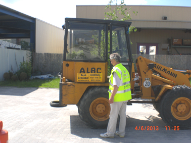 Baumaschinenausbildung mit Herrn Beck